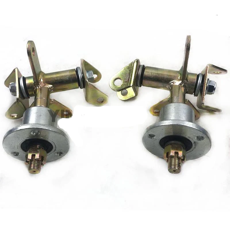 

ATV GO KART KARTING UTV Buggy Front Steering Knuckles Studs With 5 Inch Wheel Flange Hub