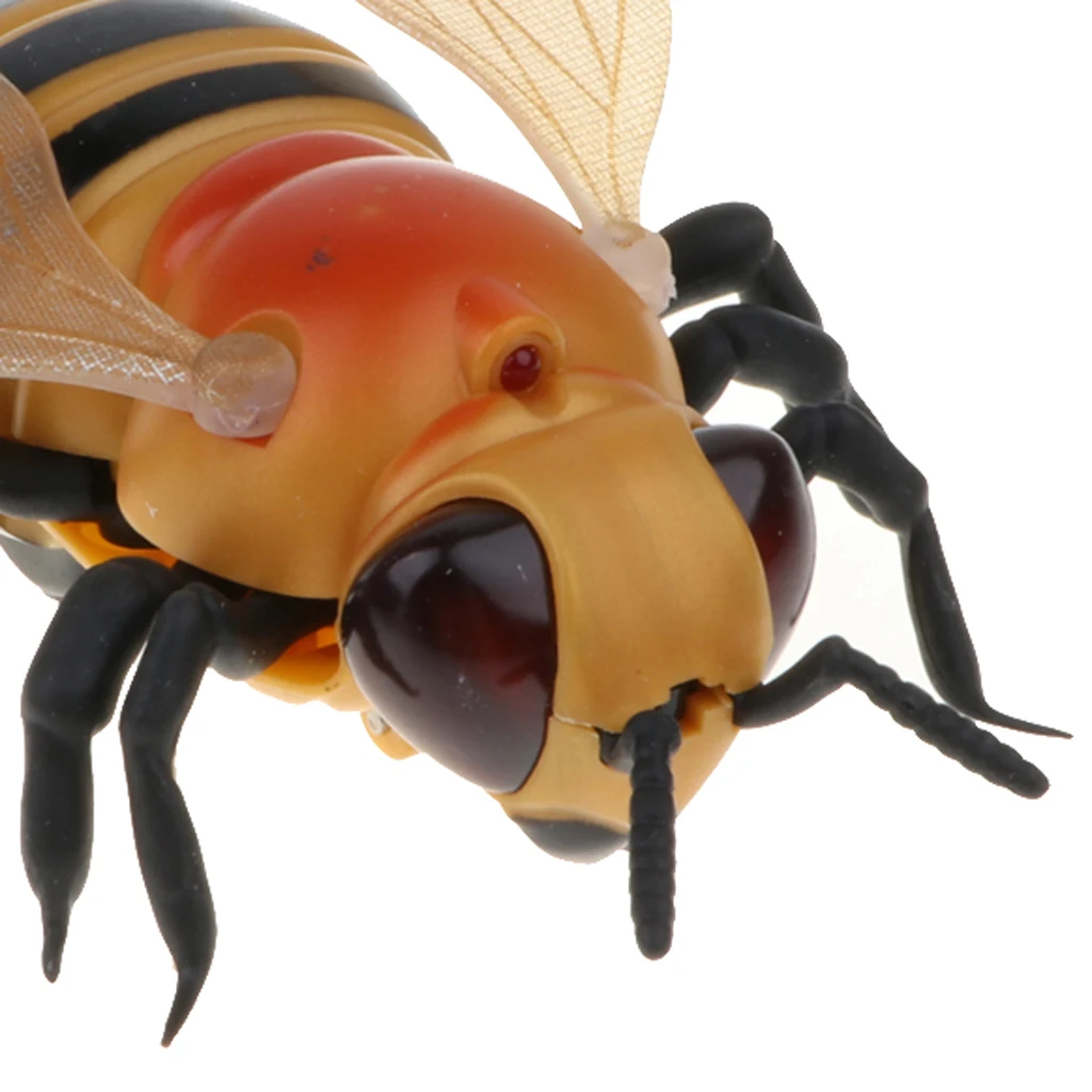 Infrared Remote Control Realistic Fake Bee RC Reptile Insects Prank Toy Practical Joke Scary Trick - Party Christmas & Halloween