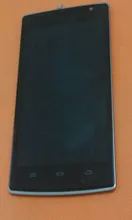 Used Original LCD Display + Touch Screen + Frame for THL 5000T MTK6592M Octa Core 5.0Inch HD 1280×720 Free shipping