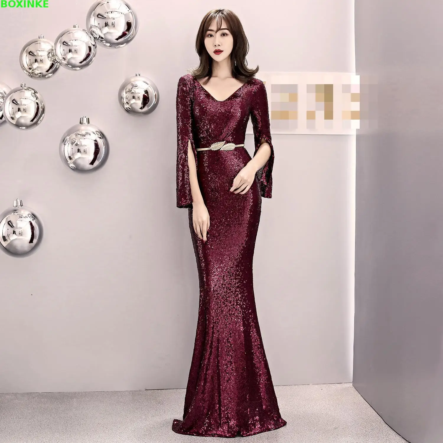 Настоящее платье большого размера Zanzea Vestido Longo Украина элегантное и ведущее