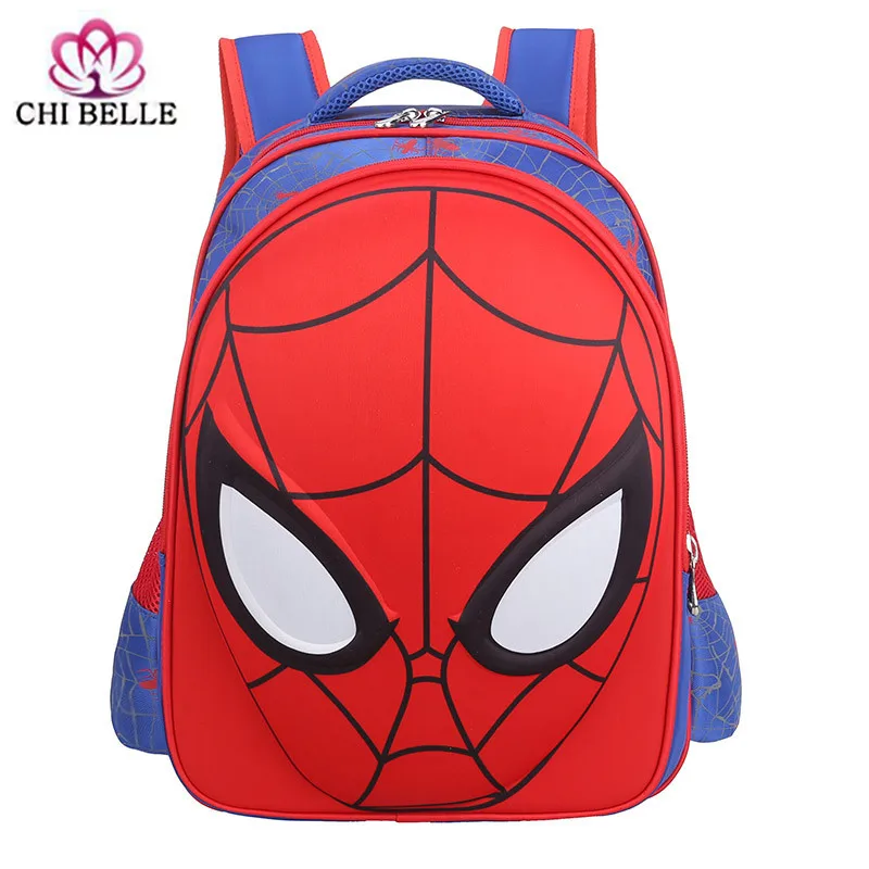 

Cartoon backpack Animal print bag 3 d figure backpack Spider-man backpack The boy book bag