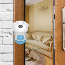 Фурнитура-ограничитель открывания двери прочная безопасная Подушка защита от детей бампер дверной коврик дверной блок анти-зажим погремушки украшение Детская безопасность