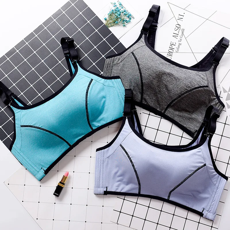 

Roseheart Women Fashion Black Skin Wireless Bra Push Up One-Piece Active Bras Female Bras Yoga Seamless Back Closure Full Cup