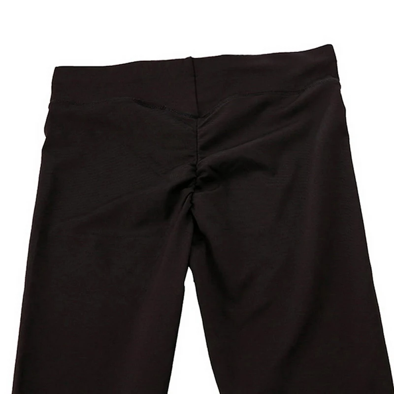 Женские сексуальные штаны для йоги спортивные Леггинсы для фитнеса тонкие лосины Леггинсы Высокая талия Твердые Пуш-Ап спортивные брюки, штаны для бега