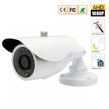 

AHD 720P 1200TVL Bullet CCTV Camera 1280*720 1.0MP Waterproof IR-Cut Night Vision Camera For Surveillance System Kit
