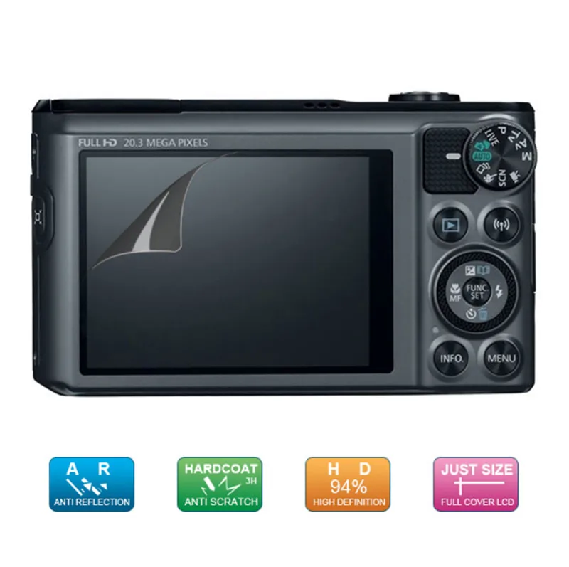 (4 шт. 2 упаковки) Защитная пленка для ЖК-экрана цифровой камеры Panasonic Lumix DMC ZS40/TZ60