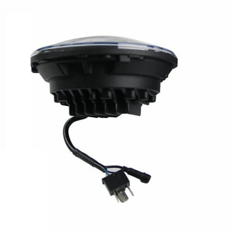  TNOOG 7 Inch LED Headlight Conversion Kits With RGB DLR Halo Light For Jeep Wrangler Jk TJ Hummer T - 32845202042