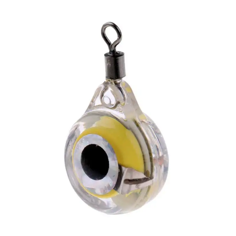 Fishing Mini LED Underwater Night Fishing Light Lure for Attracting Bait and Fish Pro - Цвет: Цвет: желтый