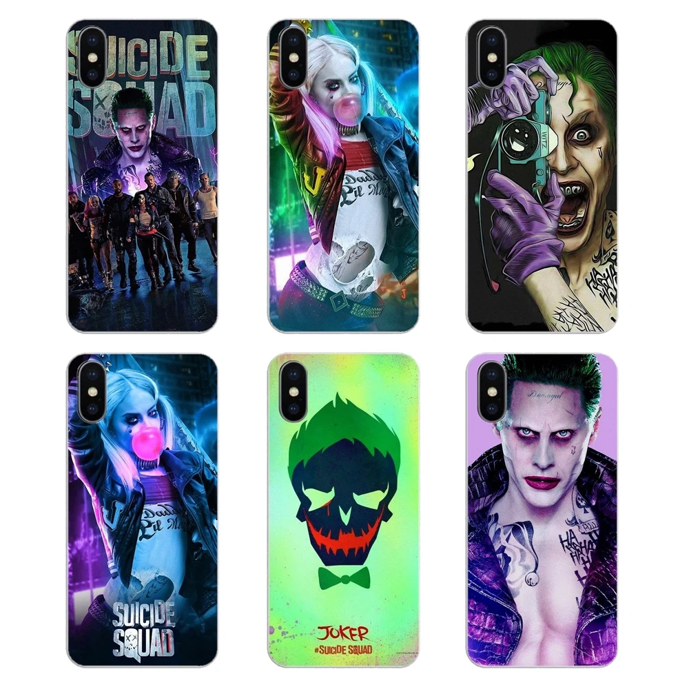 Силиконовый чехол отряд самоубийц Harley Quinn Joker Movie Poster для Huawei P20 Lite Nova 2i 3i 3 GR3 Y6 Pro Y7 Y8