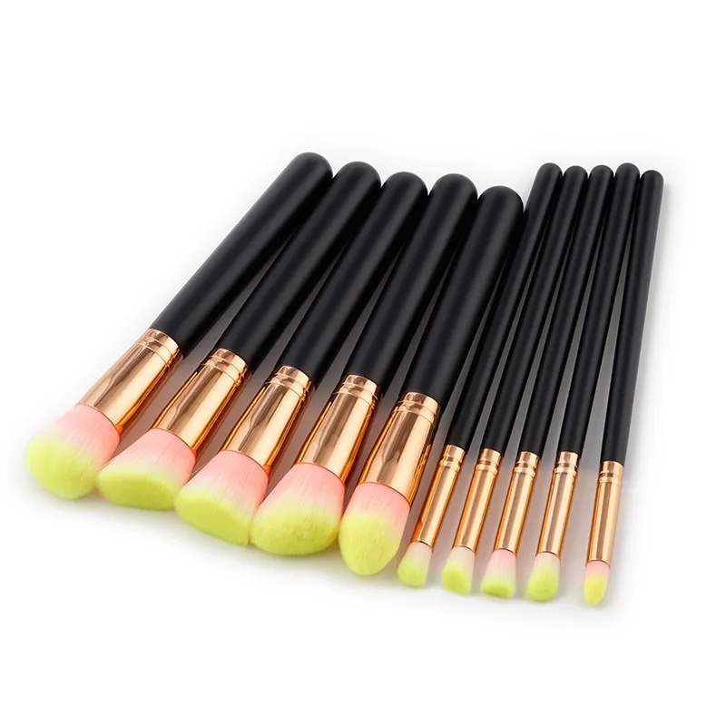 

5-12 PCS Brand Professional Makeup Brushes Makeup Cosmetics Brushes Eye Shadows Eyeliner Nose Smudge Brush Tool Set Kit Hot Sale