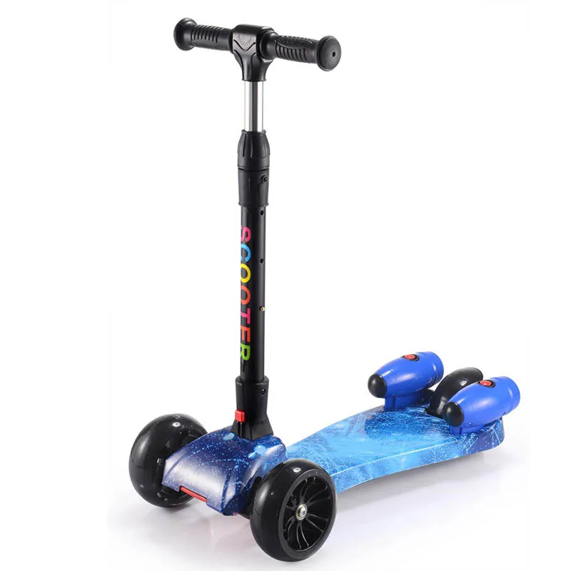 

The New Children's scooter Children's scooters Illuminated wheel Scooter tricycle for children from 3 years Gift for children