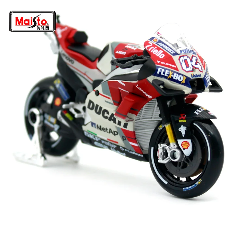 Maisto 1:18 Ducati Desmosedici GP18 Andrea Dovizioso без 04 Мотоцикл Велосипед литья под давлением модель