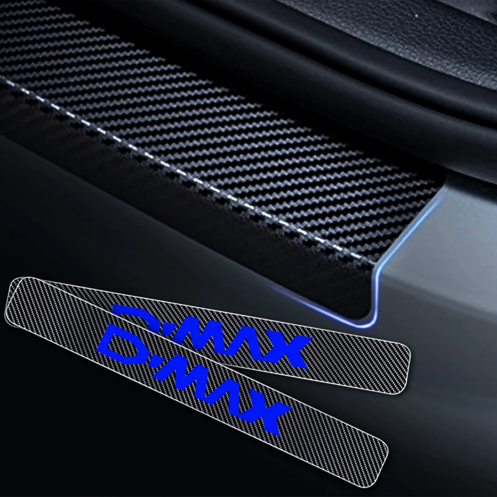Автомобильная Накладка на порог двери для Isuzu наклейка входной s 4D Виниловая из