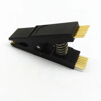 

10pcs SOP16 Clamp SOIC Programming Clip Adapter Straight Test Pin Clip BIOS SOIC Clip Universal Body Programming Clip Adapter