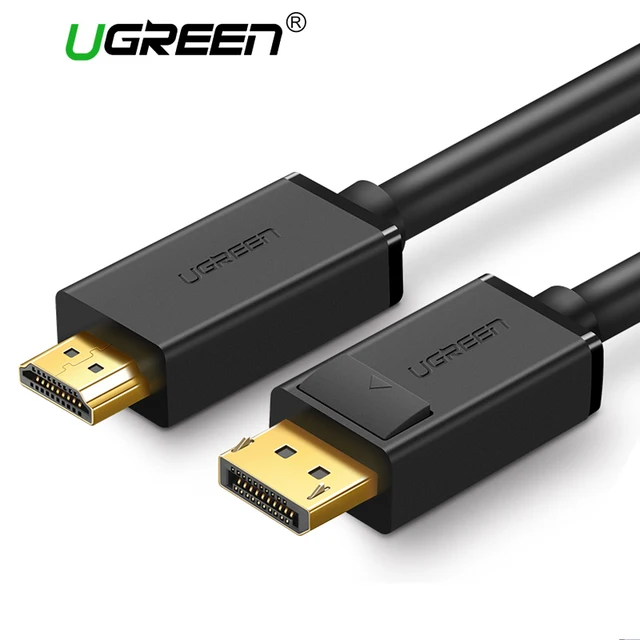 Special Offers Ugreen 4K Displayport to HDMI Adapter Cable DP Male to HDMI Male Converter Video Audio Cable 2m 3m for HDTV Projector Laptop Special Offers Ugreen 4K Displayport to HDMI Adapter Cable DP Male to HDMI Male Converter Video Audio Cable 2m 3m for HDTV Projector Laptop