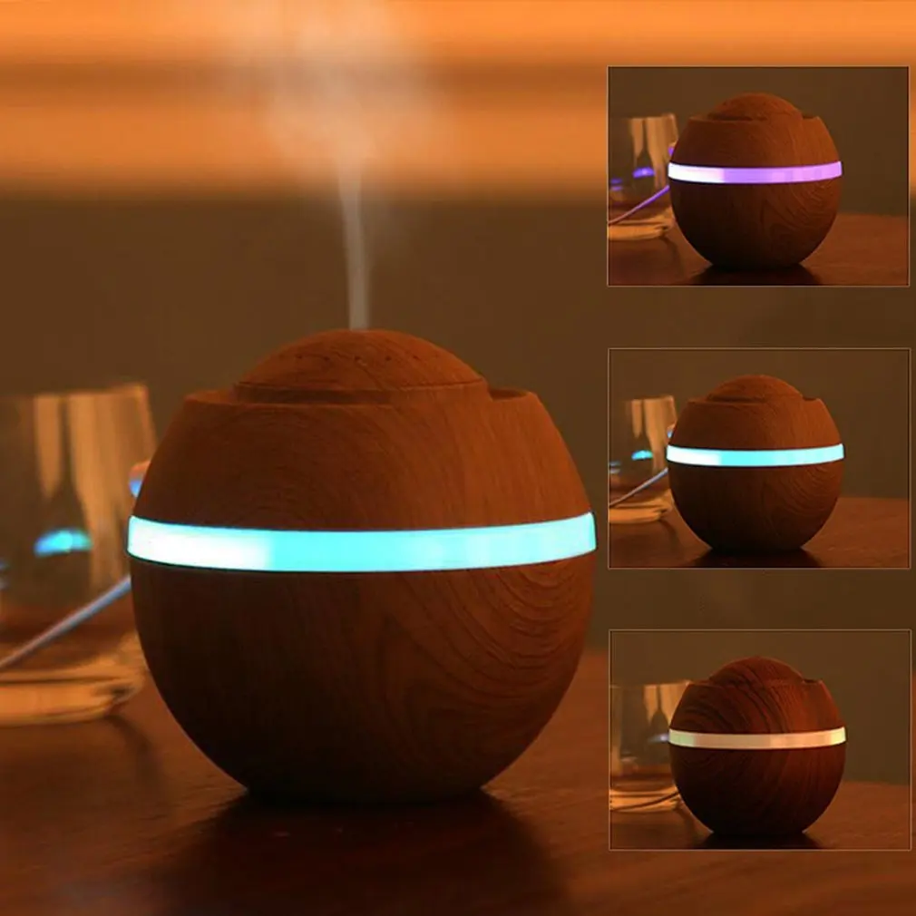 

Usb air car small humidifier deep wood grain