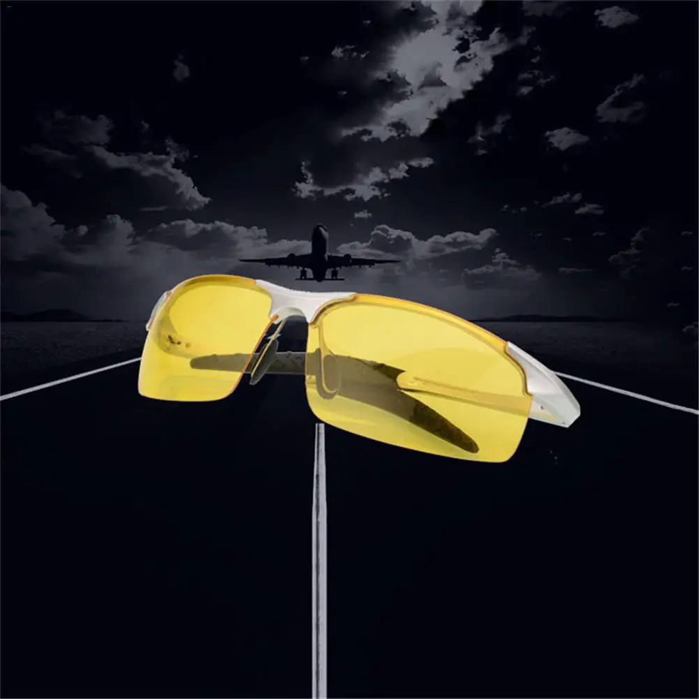 

Aluminum Magnesium Polarized Night Vision Goggles Driver Driving Goggles Outdoor Sports Fishing Riding Sunglasses