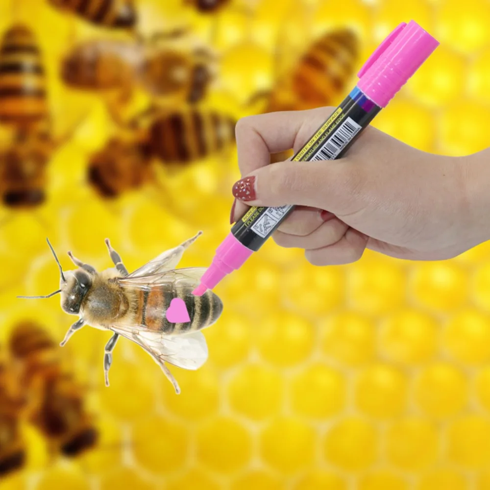 Beekeeper Mark Pen Queen Bee Marker 8 Colors Optional Not Fade Bee Identification Equipment Beekeeping Tools beekeeping tools beekeeping accessories 1Pc