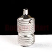 25 мм автоматическая блокировка татуировки из нержавеющей стали Ручка с задней стволом самоблокировка Татуировки Ручка трубка поставка ASG25-01