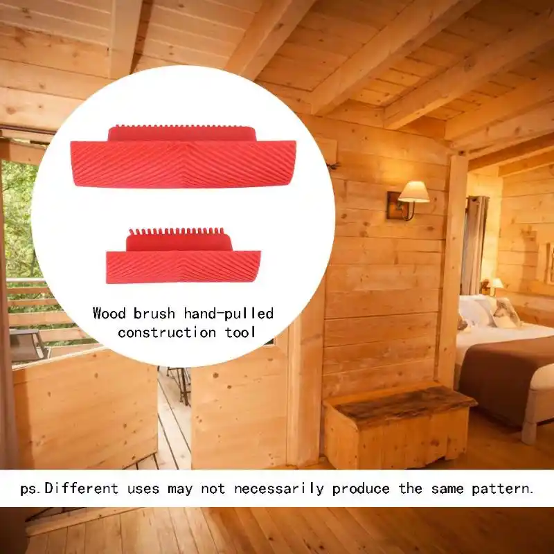 2pcs Set Rubber Rollers Diy Tools Embossed Paint Roller Wall Texture Stencil Brush For Wall Treatments