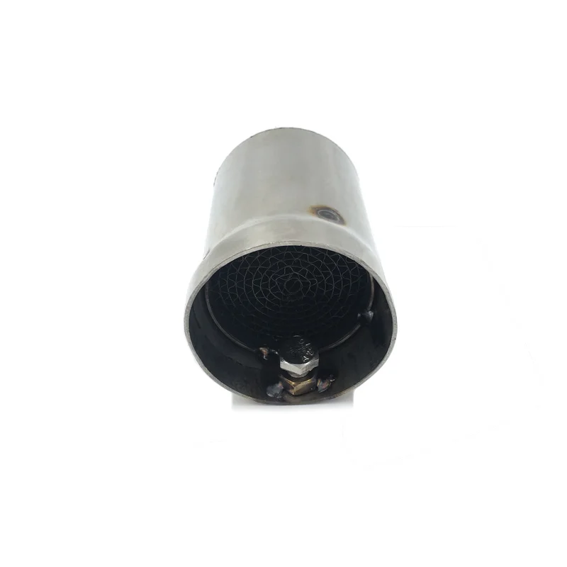 Universal Catalyst Silencer Muffler Exhaust Front Mid End Silencer DB Killer Noise Sound Eliminator Reduce emissions and noises (11)