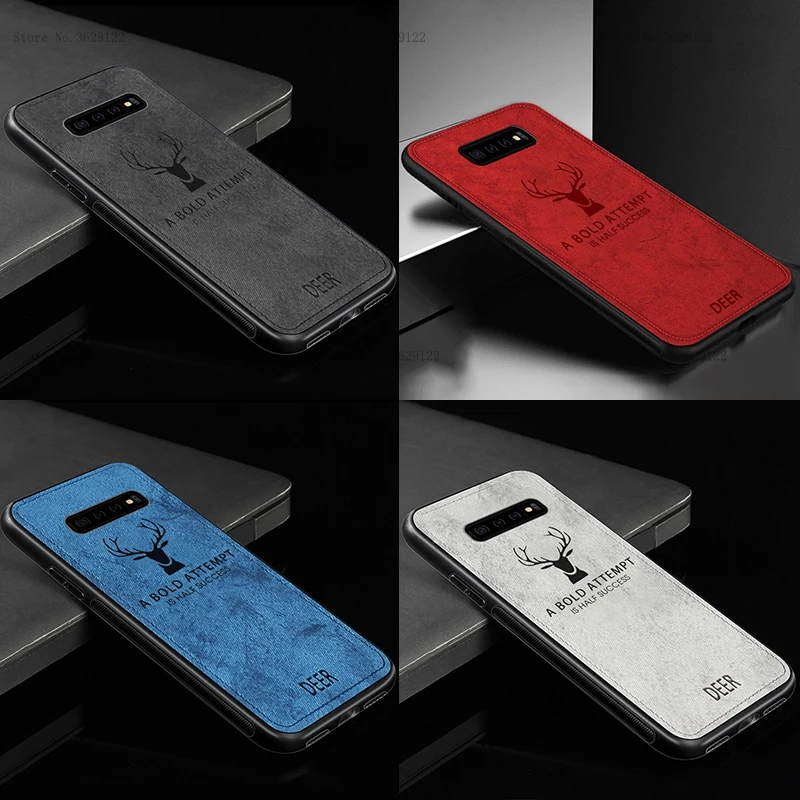

Soft TPU Case For Samsung Galaxy S10 Plus S10e A30 A50 S8 S9 Plus M10 M20 Note 8 9 A6 A8 Plus A9 2018 Cloth Pattern Cover Shell