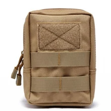 Многофункциональный 1000D Открытый для охоты военный тактический поясной мешок EDC облегченная модульная система переноски снаряжения инструмент молния поясная сумка-аксессуар прочный ремень сумка