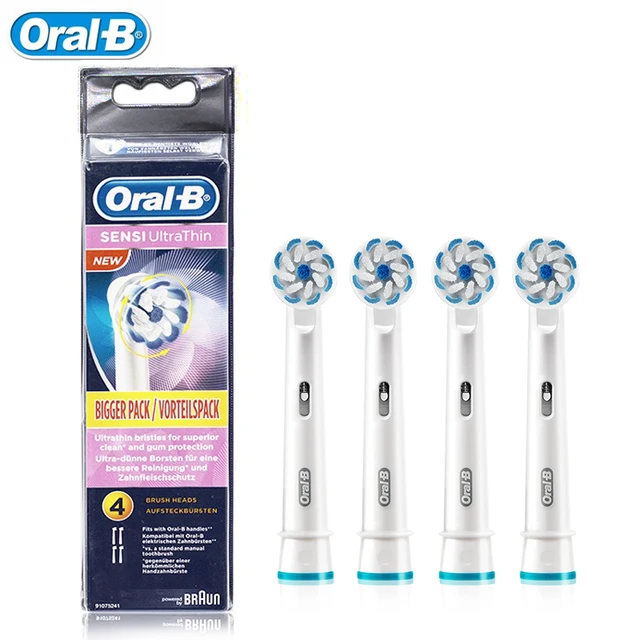 Oral B EB60 Electric Toothbrush Heads Brush Nozzles Gum Care Super Soft