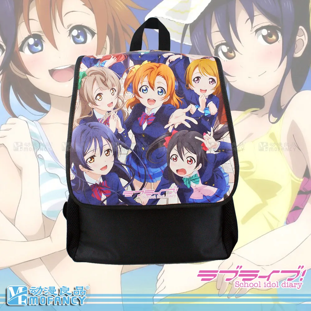 Hot Menjual Anime Jepang LOVELIVE Tema Ransel Perjalanan Kasual Tas