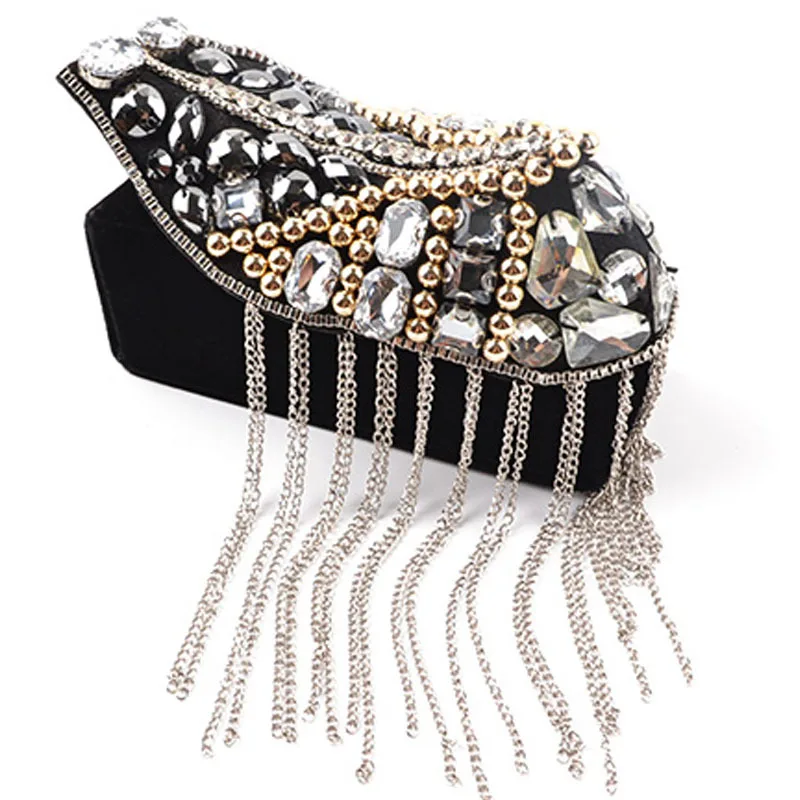 

Handmade epaulette jewelery bead big shoulder brooch epaulette blazer accessories pin patch