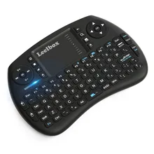 English 2.4GHz Wireless i8 Keyboard Touchpad Rechargeable Fly Air Mouse for PC Pad Android TV Box original n600 tv rechargeable multifunction 2 4g wireless headset tv headphones for tv pc pad laptop