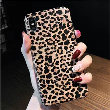 Леопардовый матовый мягкий чехол для samsung Galaxy S8 Plus чехол s s9 plus S7 edge fundas силиконовый чехол для samsung Note 9 note 8 coque funda