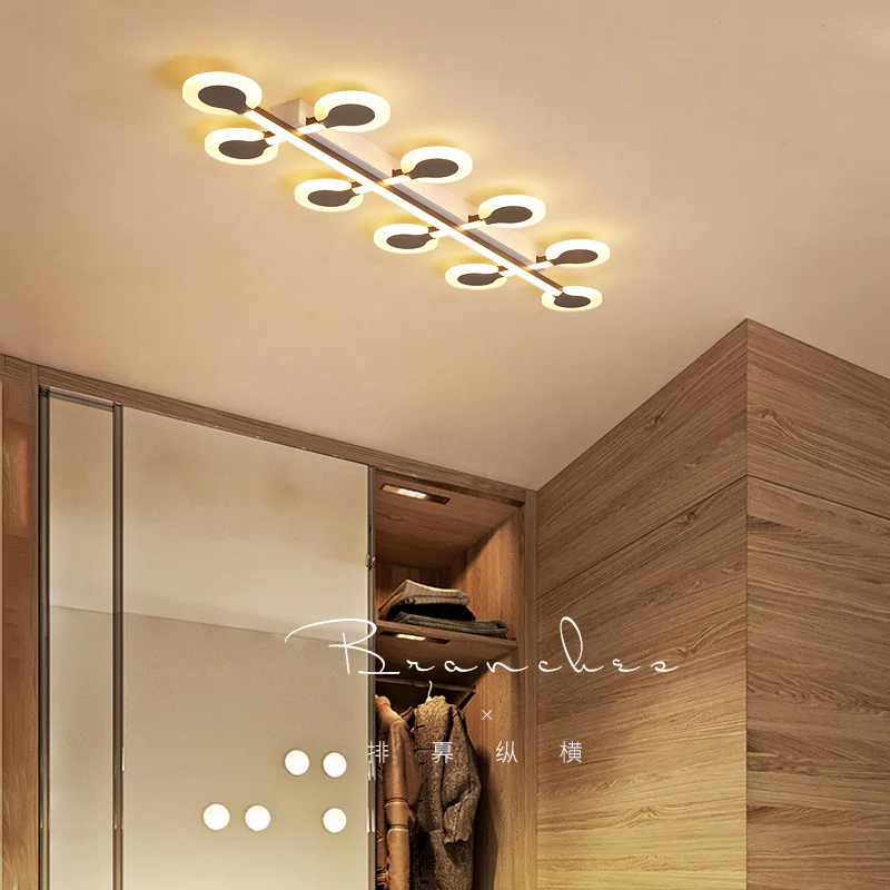 

KM Individual Dandelion Lantern Aluminum Material Nordic Simple Modern Corridor Office Warm led ceiling lamp