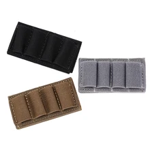 Нейлоновый военный Журнал MOLLE Чехол охотничий чехол охотничья палка ружье оболочка патронов держатель для переноски 4 снаряжения Перезагрузка полосы