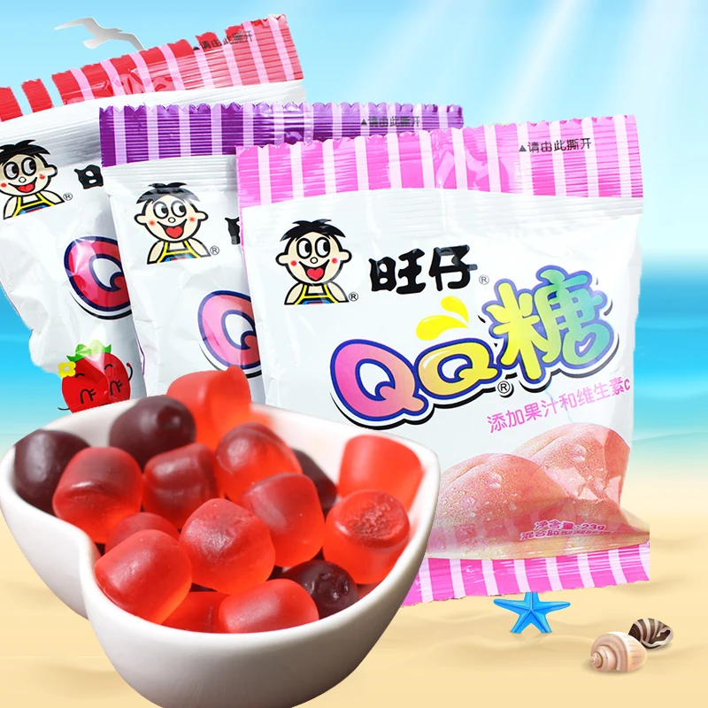 Wang Zi Qq Sugar 23g Qq Candy Gummy Candy Children Eat Candy Snack