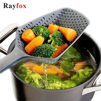 

Kitchen Accessories Strainer Scoop Colander Drain Veggies Water Scoop Gadget Cooking Tools Veggies Water Scoop Gadget