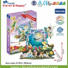 Новинка, умные и счастливые 3d головоломки, сказочные часы, рисунки для взрослых, Детские модели, обучение и образование, обучение и образование