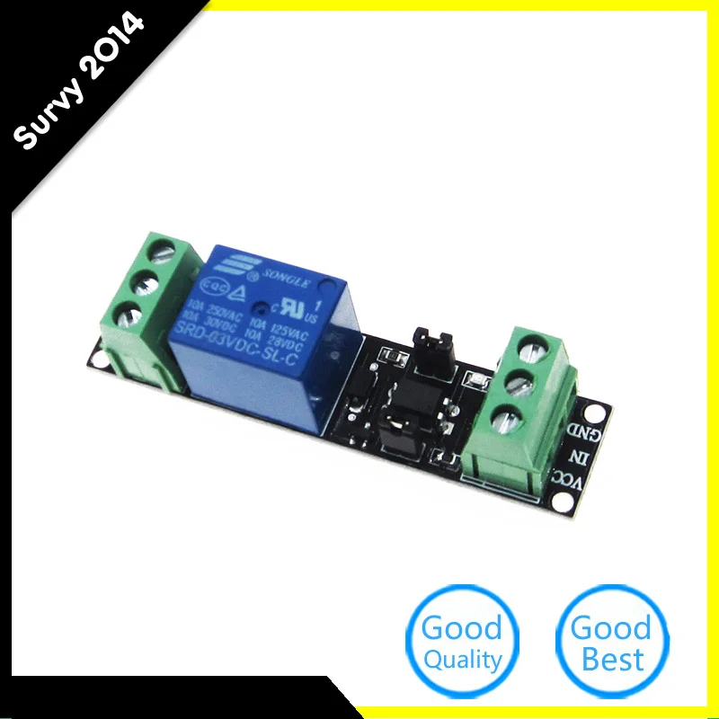 

DC Optocoupler Relay Module 1 Channel Optical Isolation Expansion Board Relay for Arduino