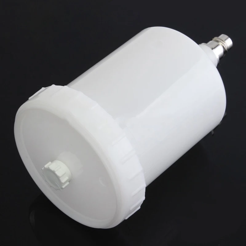 600ML Plastic Sprayer Cup Air Gravity Feed Spray Paint Pot Thread Connector For Spray Gun Tools