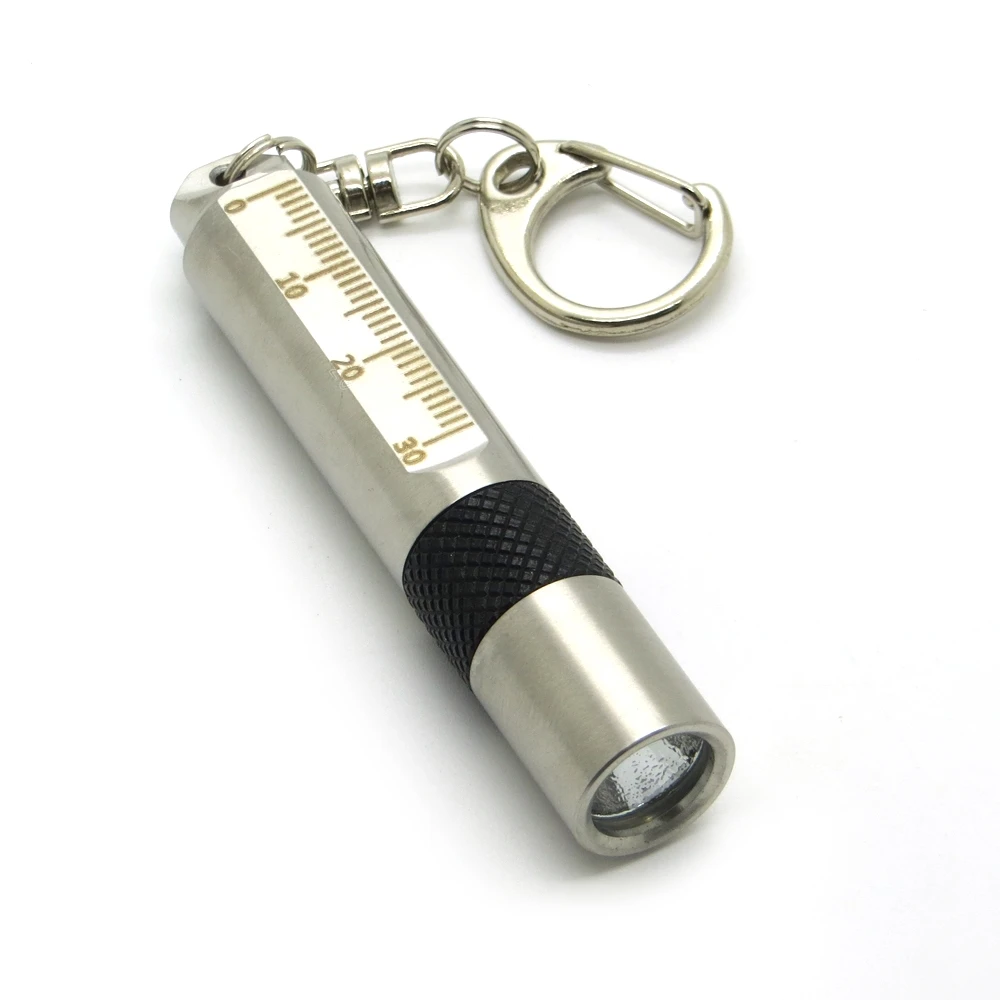 LED Power 10 pcs USB LED Light Keychain Lamp Portable Torch Warm White