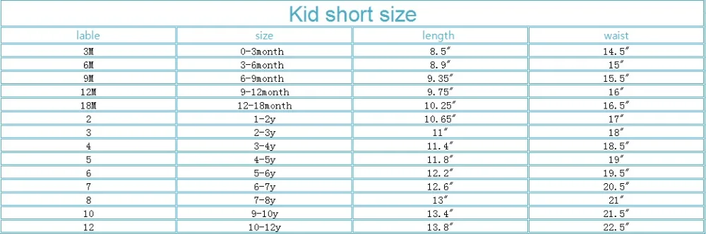 kid short