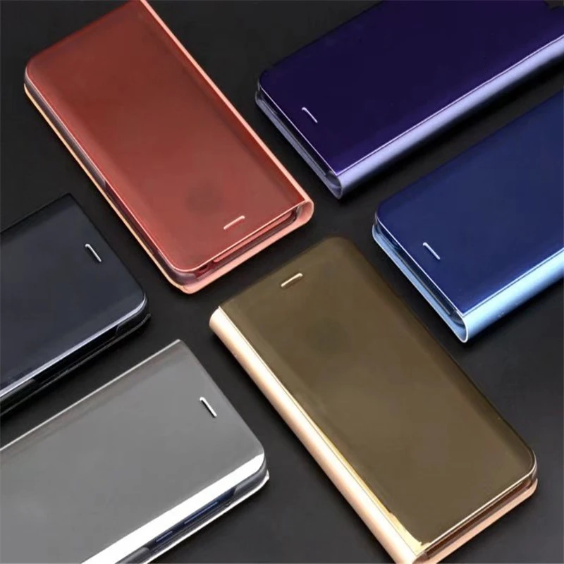 Смарт зеркало флип чехол huawei P20 Pro P10 Lite P9 2017 вид для телефона на Honor 8 9 Коврики 10