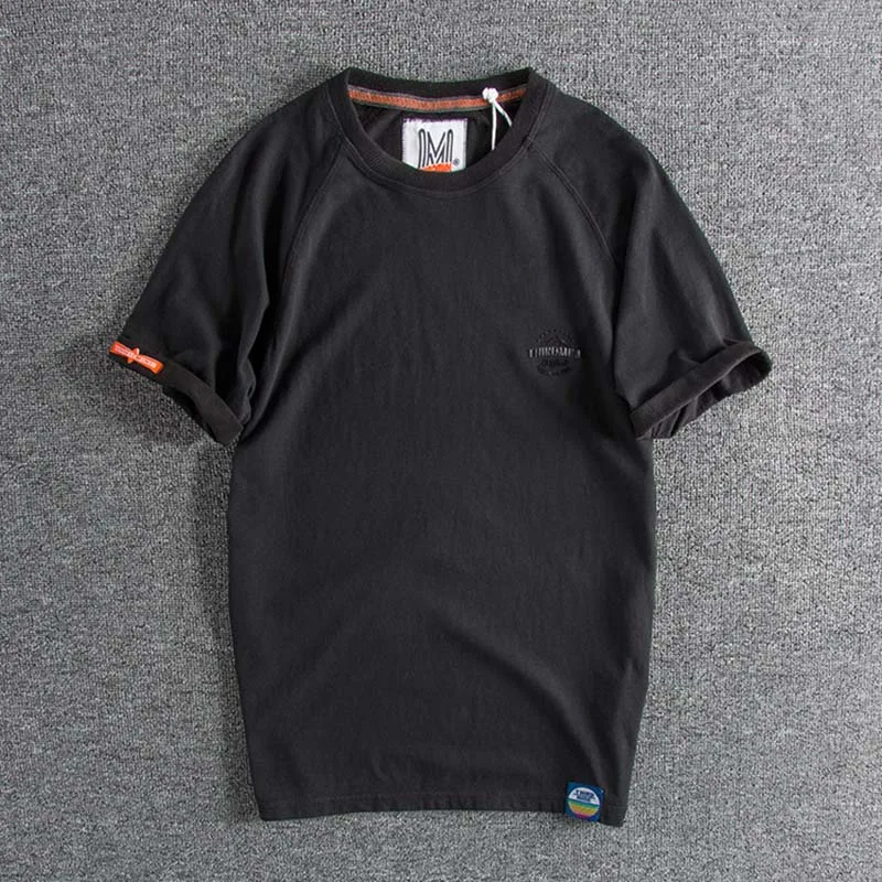 

Summer 2019 Short Sleeve T-shirt, Korean Version, Loose Tide T-shirt, Bottom Shirt, Young Half-sleeved high quality tops T
