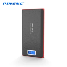 Original Pineng Power Bank 20000mAh PN 920 Portable Mobile External Battery Charger Dual USB With Flashlight