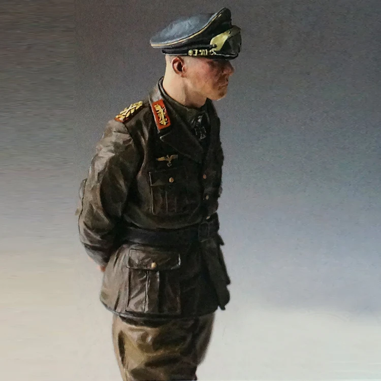 Фигурка солдат из смолы 1/16 модель Rommel Erwin во время Второй мировой войны