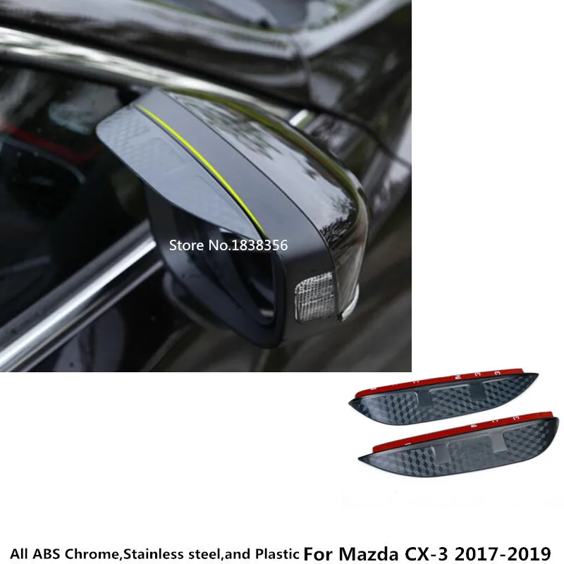 Для Mazda CX 3 CX3 2017 2018 2019 2020 Автомобильная задняя боковая стеклянная зеркальная
