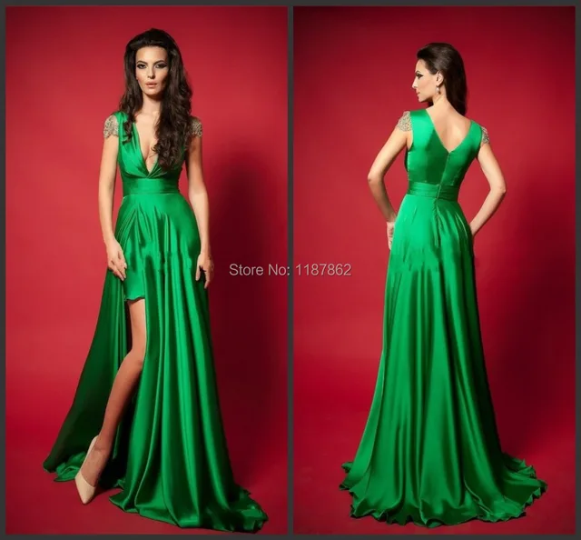 Ed 0265 Emerald Green Dress Long Evening Fashion New 2017 Ed 0265 Emerald Green Dress Long Evening Fashion New 2017 Beach Formal Dresses