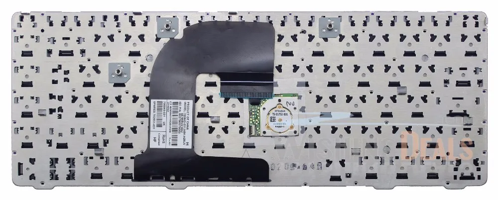 WishingDeals Laptop Keyboard for HP EliteBook 8460p 8460w 8470p 8470w US Layout Compatible with UK