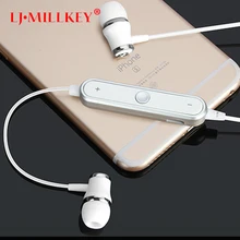 S6 Wireless Bluetooth V4.1 Earphones Fone De Ouvido Sports Bluetooth Headset Earbuds Anti-sweat for Smartphones LJ-MILLKEY LZ001