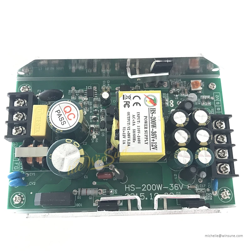 200W POWER SUPPLIER BOARD POWER CURRENT TEST NEW FREE SHIP EXCHANGE PAR LIGHT LED DISCO PARTS (2)